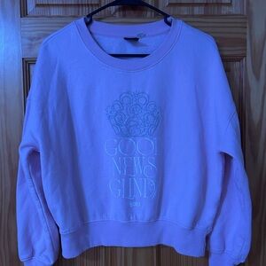 Good News Crewneck Sweatshirt - Pink